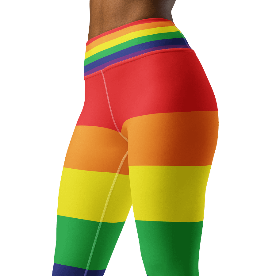Rainbow Pride Flag Leggings product image (4)