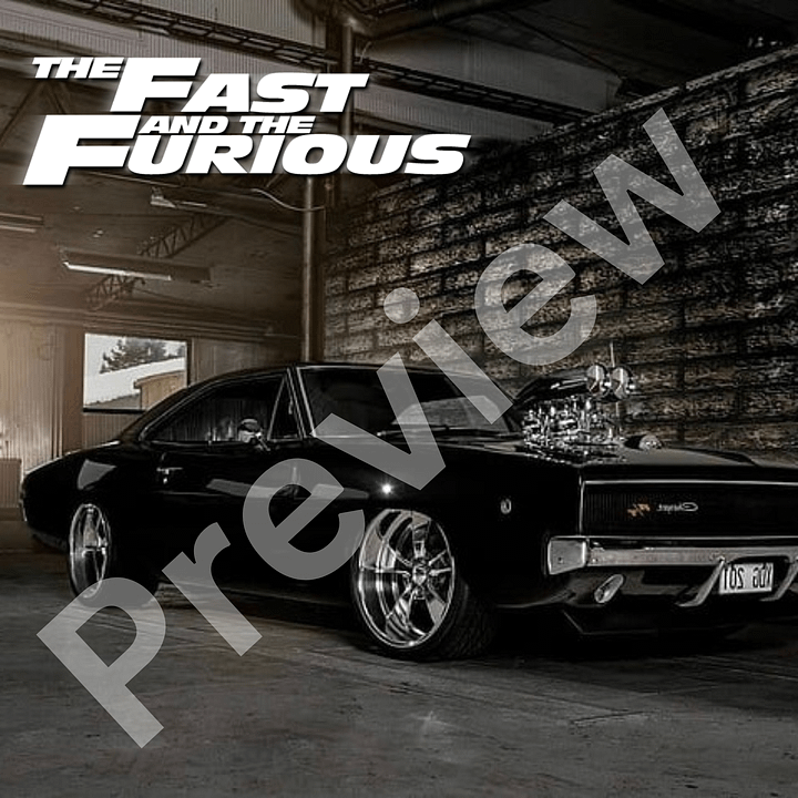 Fast and furious Dom charger background product image (1)