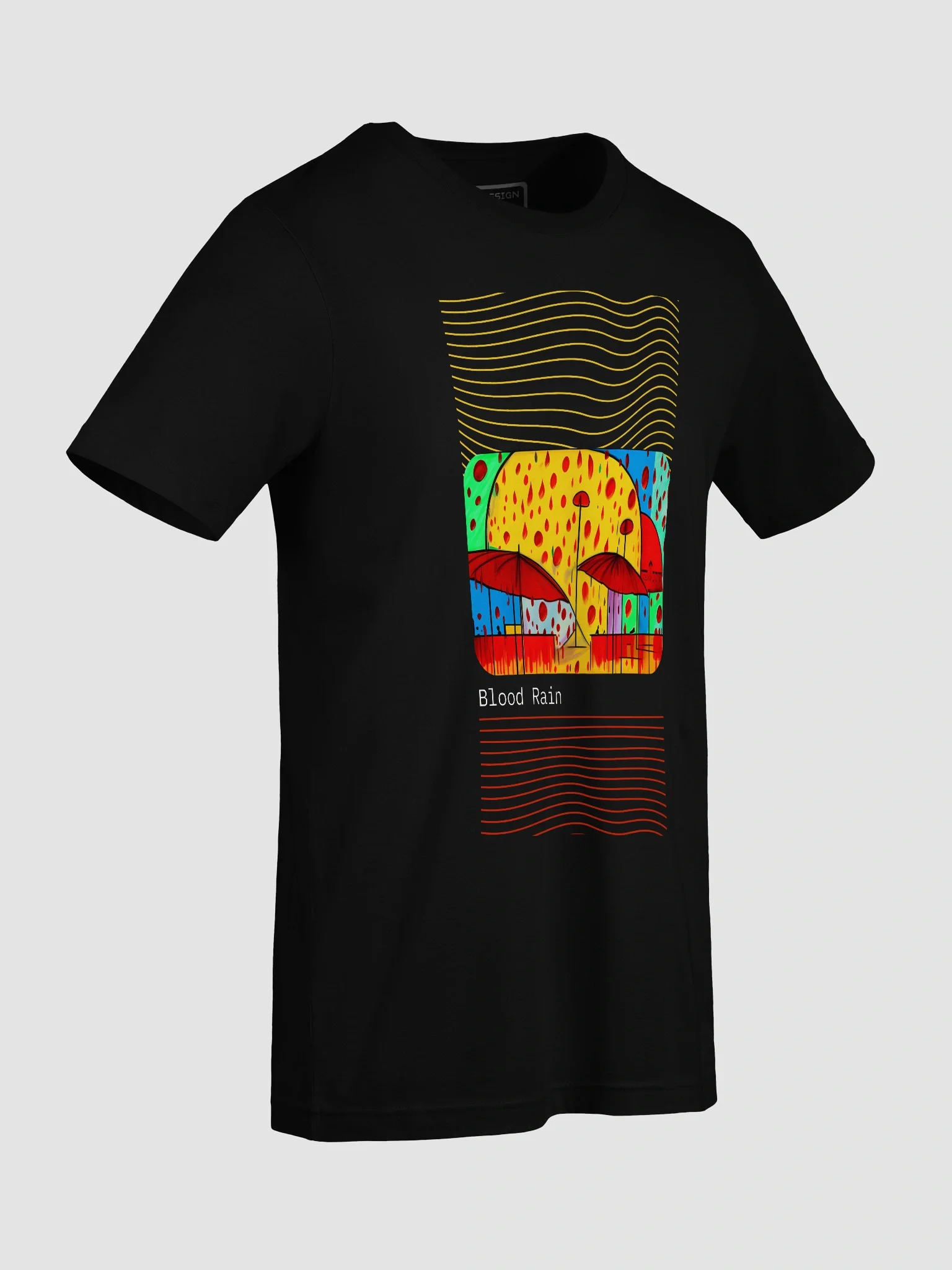 Vibrant Umbrella Symphony T-Shirt - Blood Rain product image (9)