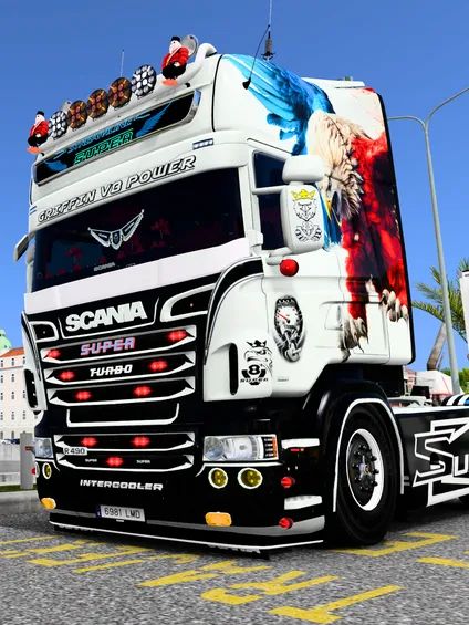 ETS2 Skin - RJL Super Griffin V8 SKin product image (1)