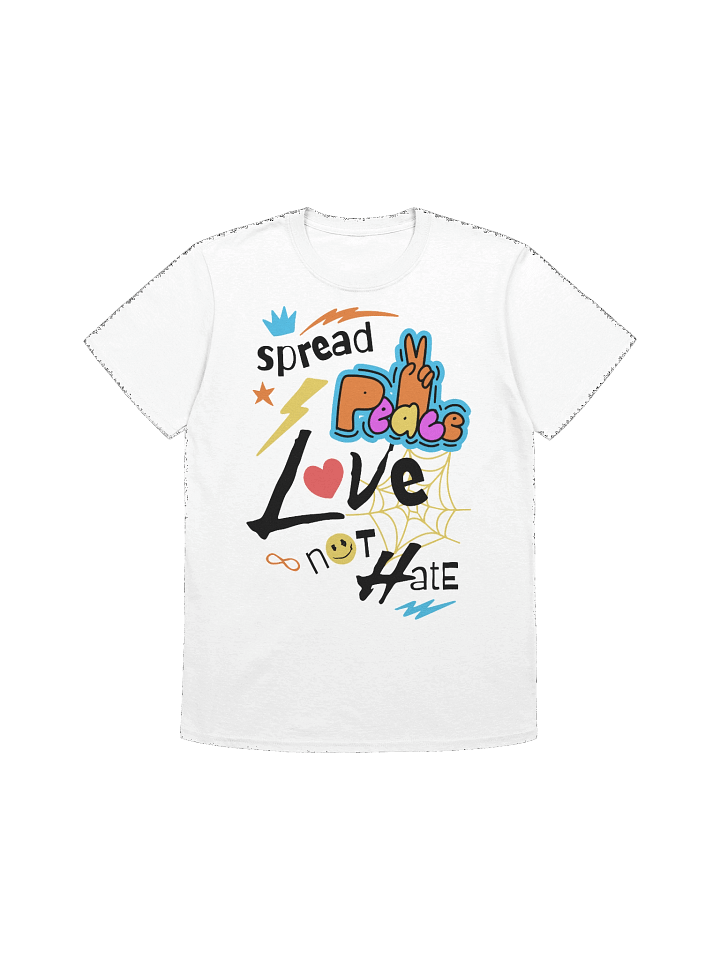 Spread Love, Not Hate | Unisex Softstyle T-Shirt by Gildan product image (2)