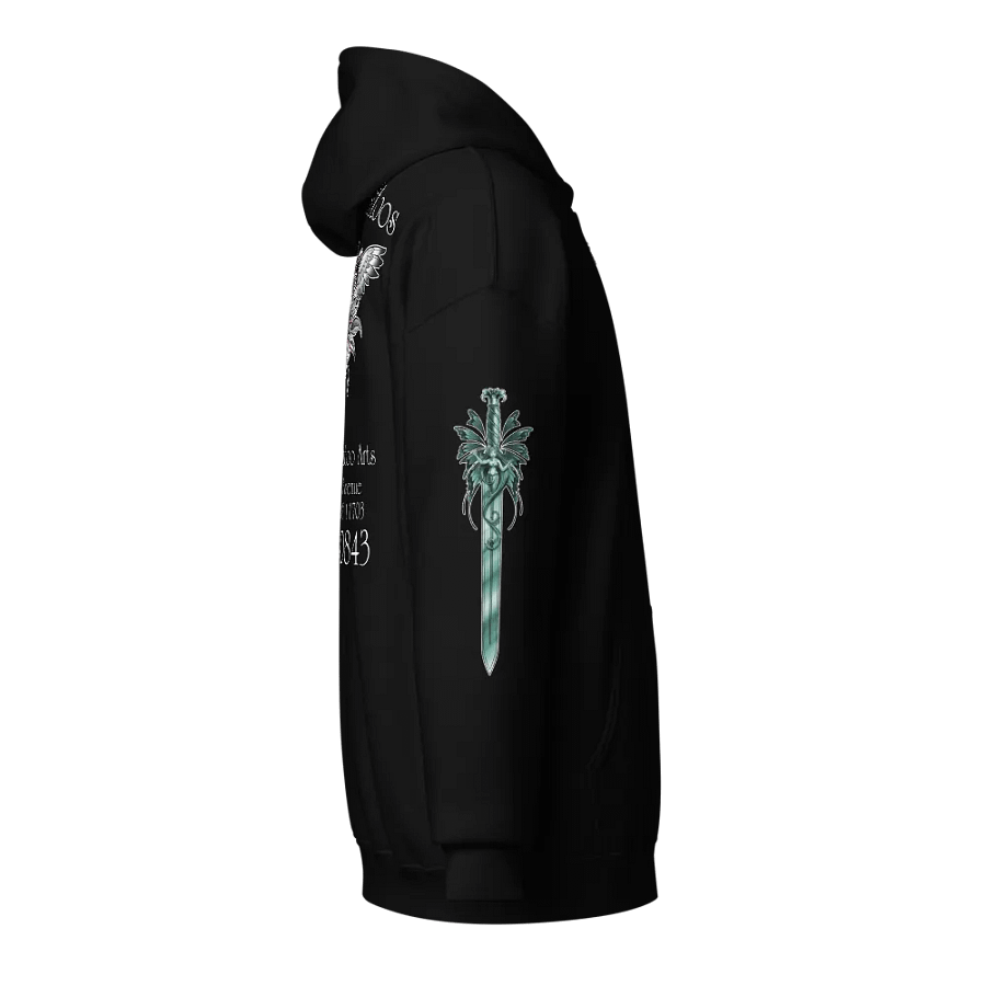 SharpTattoos @ StregaRose (Teal) Zip Hoodie product image (7)