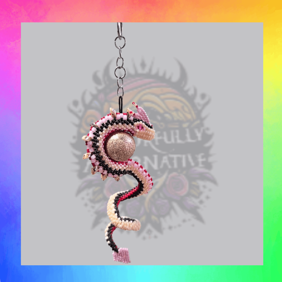 Pink and heart dragon product image (3)