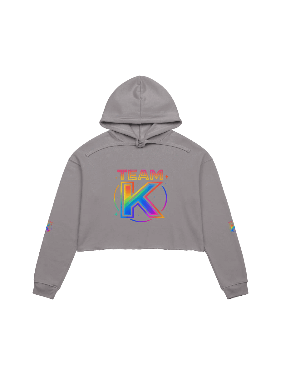 TEAM K Pride 1 Crop Hoodie product image (1)