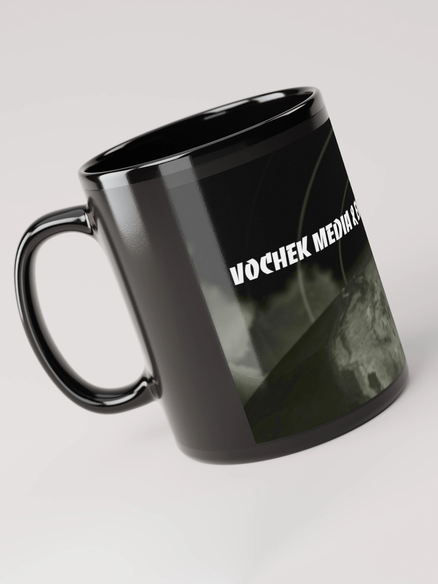 Vochek Entertainment Logo Black and White product image (5)
