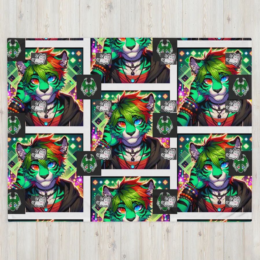 limited time art of lucky and buttercup blanket product image (4)