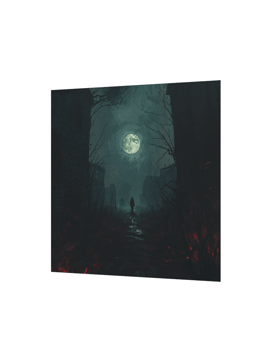 The Moonlit Passage Matte Poster product image (7)