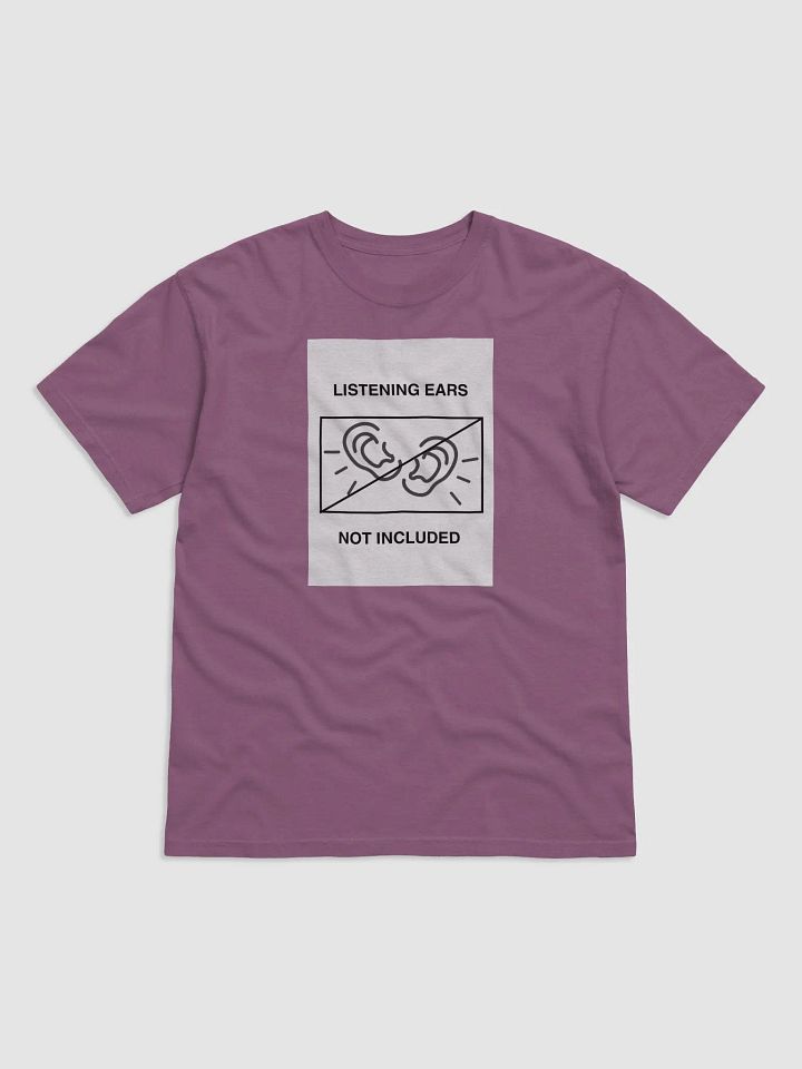 Printed T-Shirt - Listening Ears Not Included product image (3)