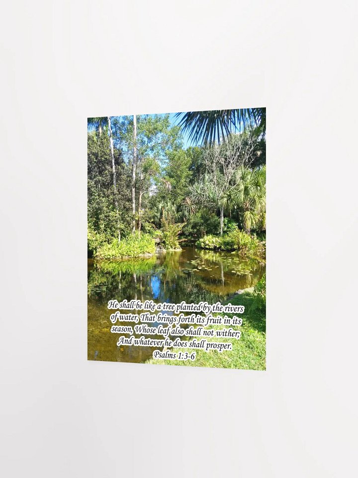 Tree planted by the rivers - Print product image (2)
