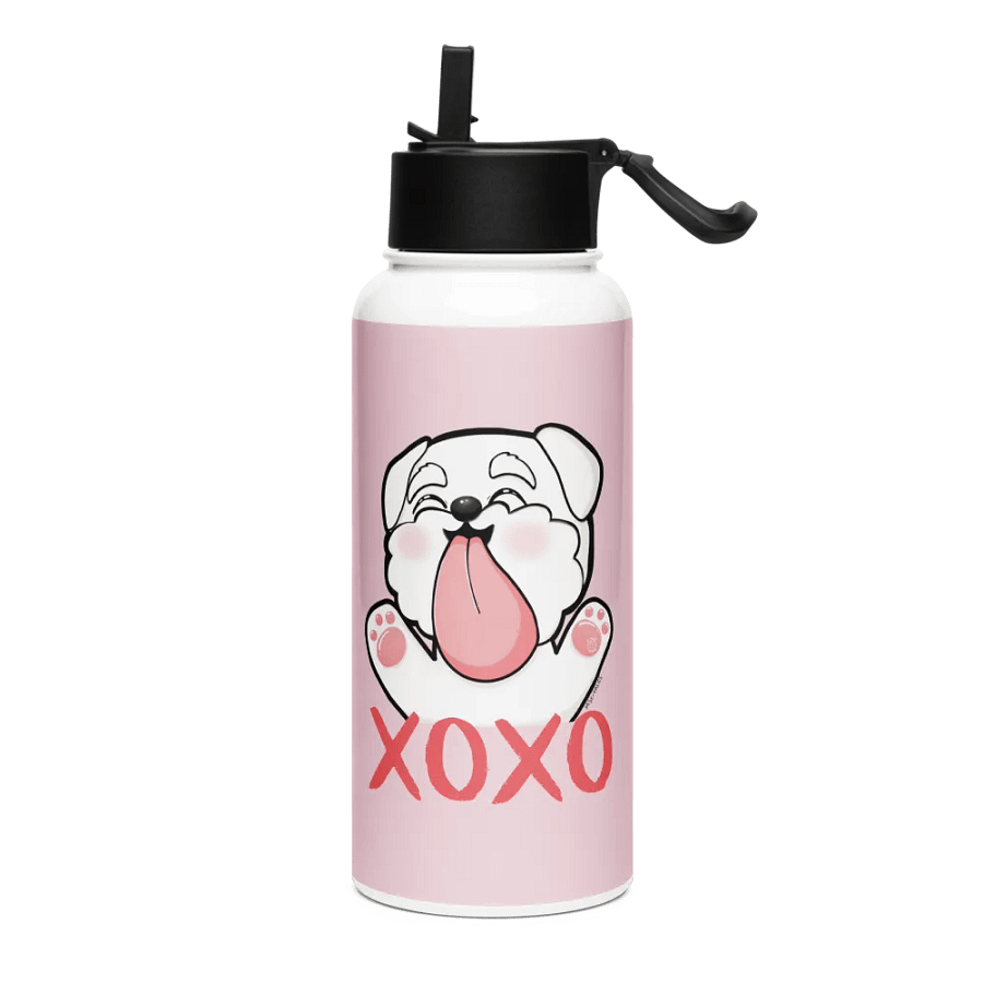 Bailey Kiss Water Bottle Pink product image (3)