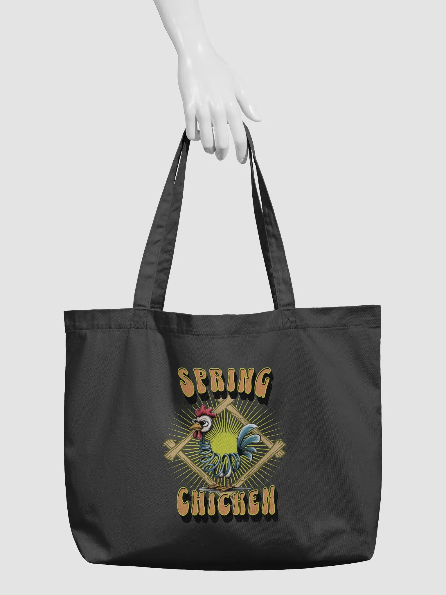 Spring Chicken Organic Tote product image (3)
