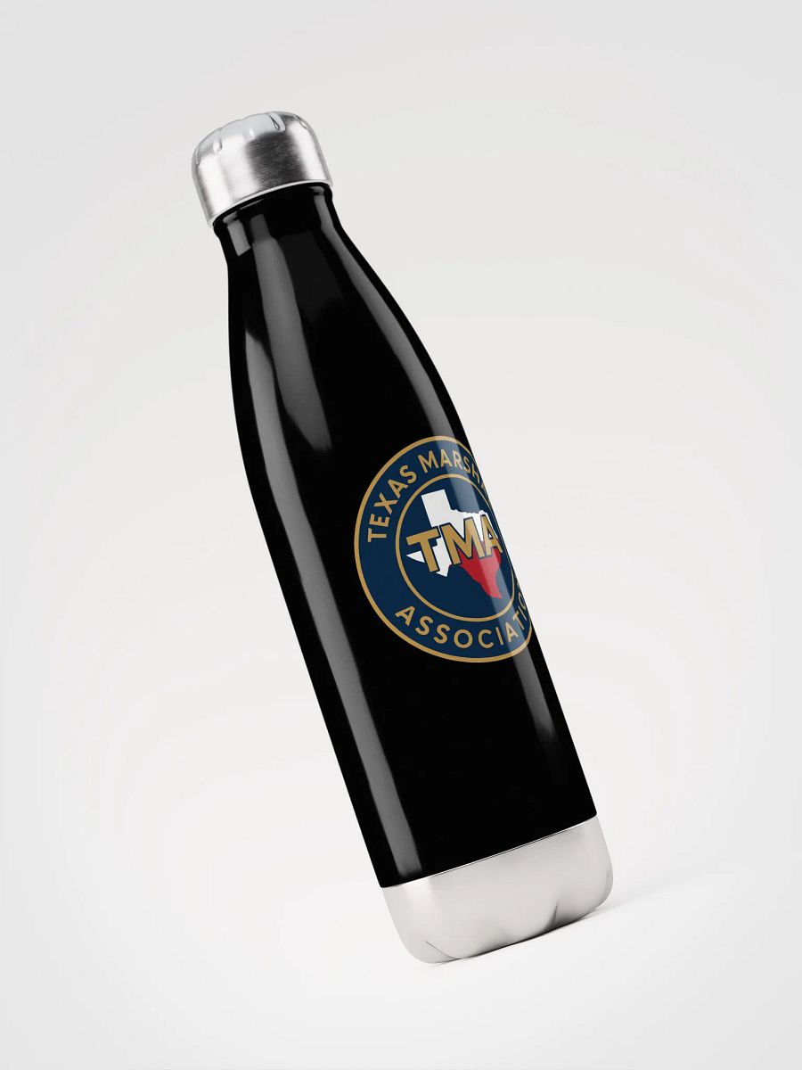 Texas Marshal Association Stainless Steel Emblem Water Bottle product image (5)