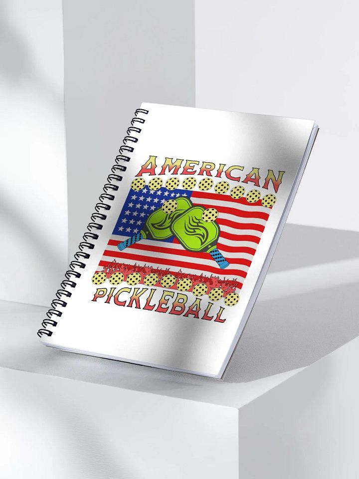 American Pickleball Spiral Notebook product image (2)