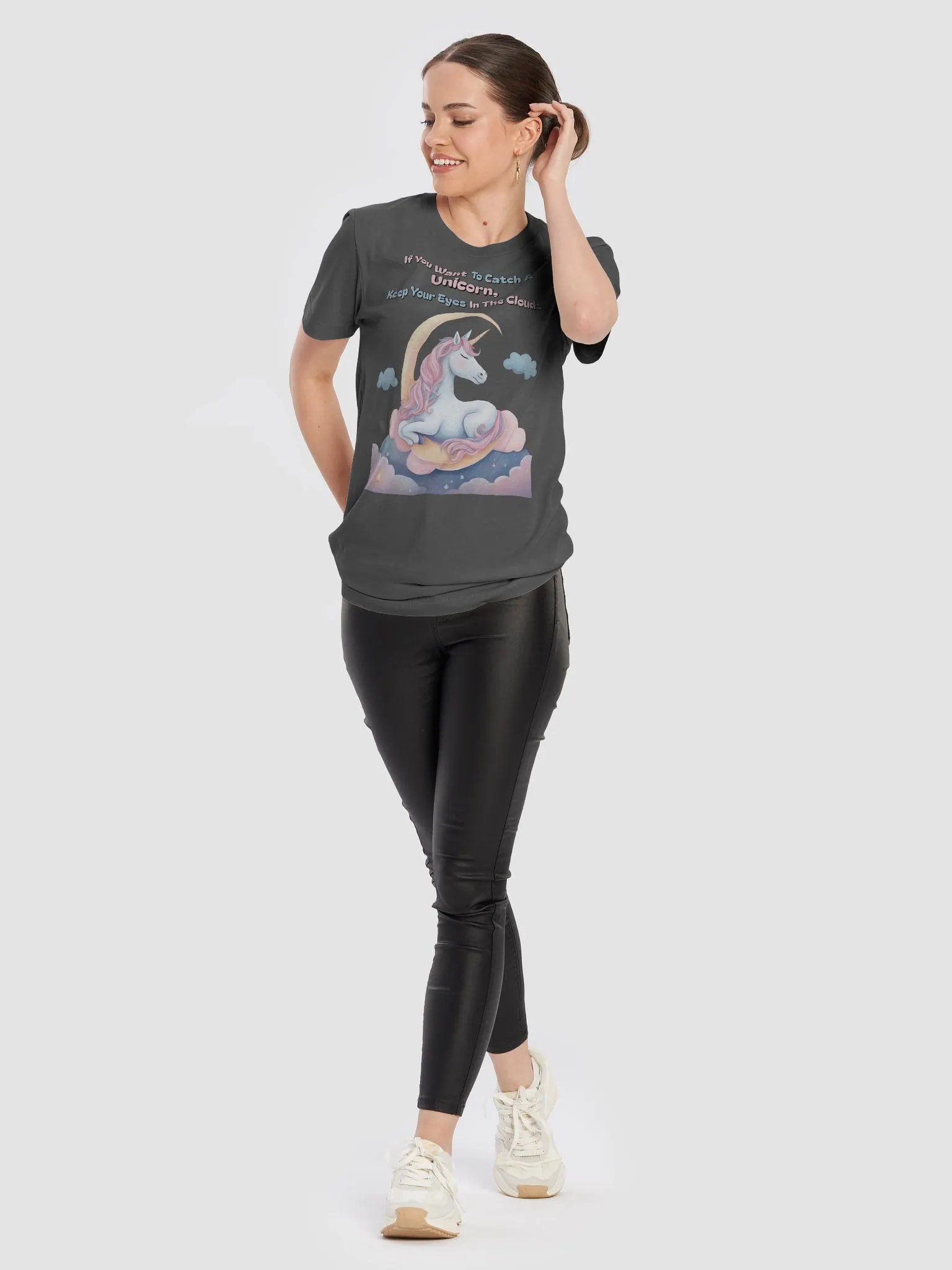 If You Want To Catch A Unicorn, Keep Your Eyes In The Clouds T-shirt product image (70)