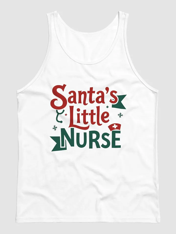 Festive Santa's Little Nurse Tank product image (1)