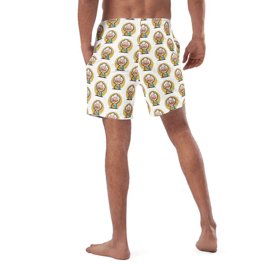 Eccentric Elderly All-Over Swim Trunks product image (5)