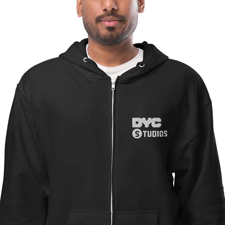 BBC Studios Logo Fleece Zip-Up Hoodie product image (1)