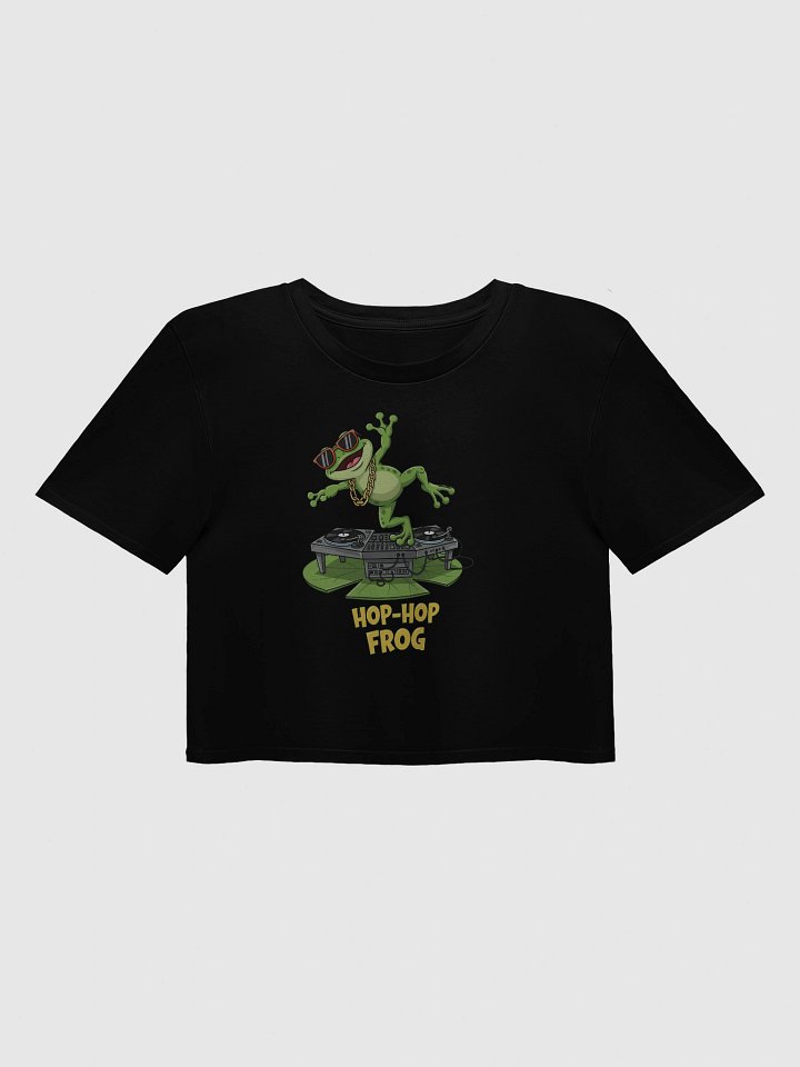 Funky Frog DJ Women's Crop Top product image (1)