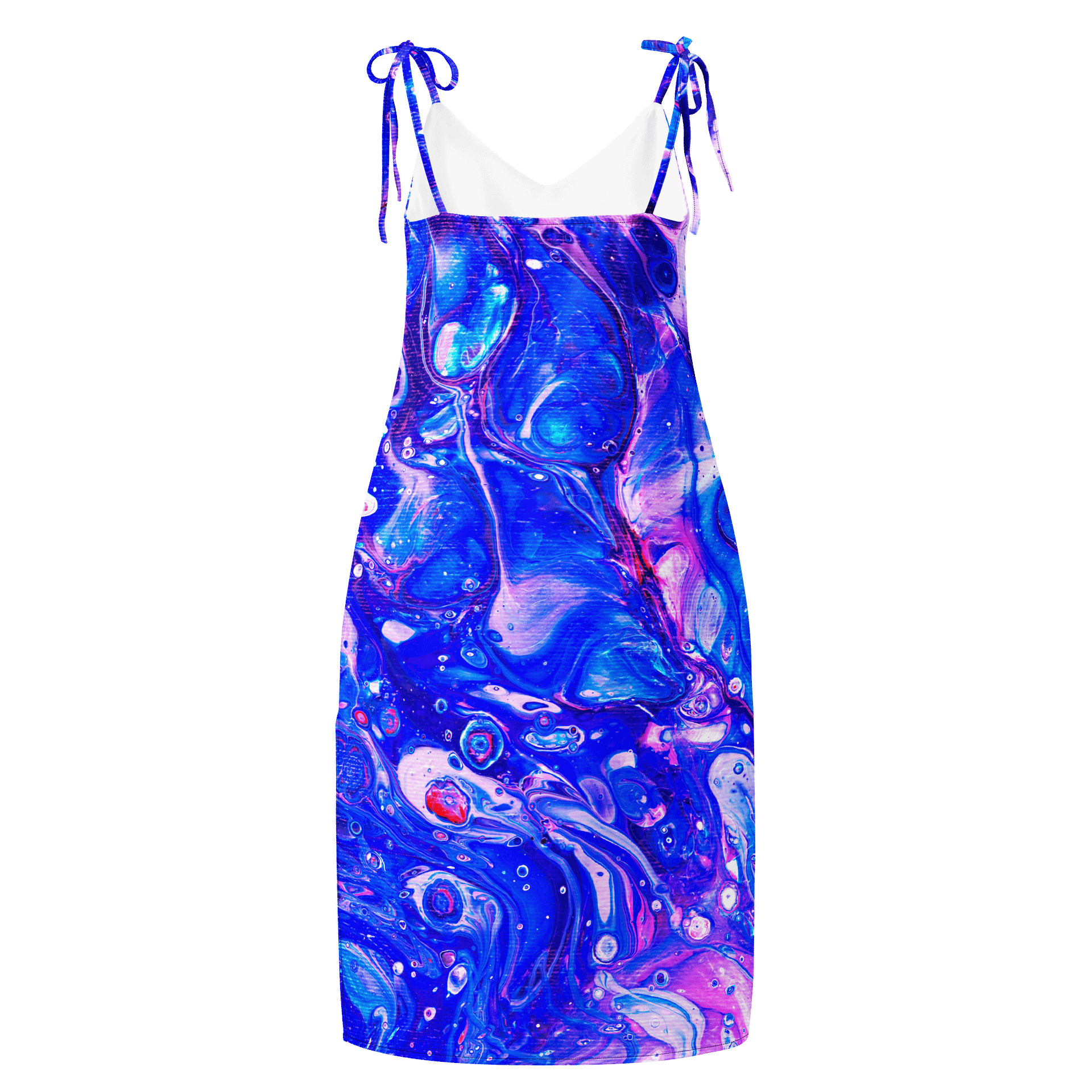 Bubblegum Fluid Acrylic Slip Dress product image (2)
