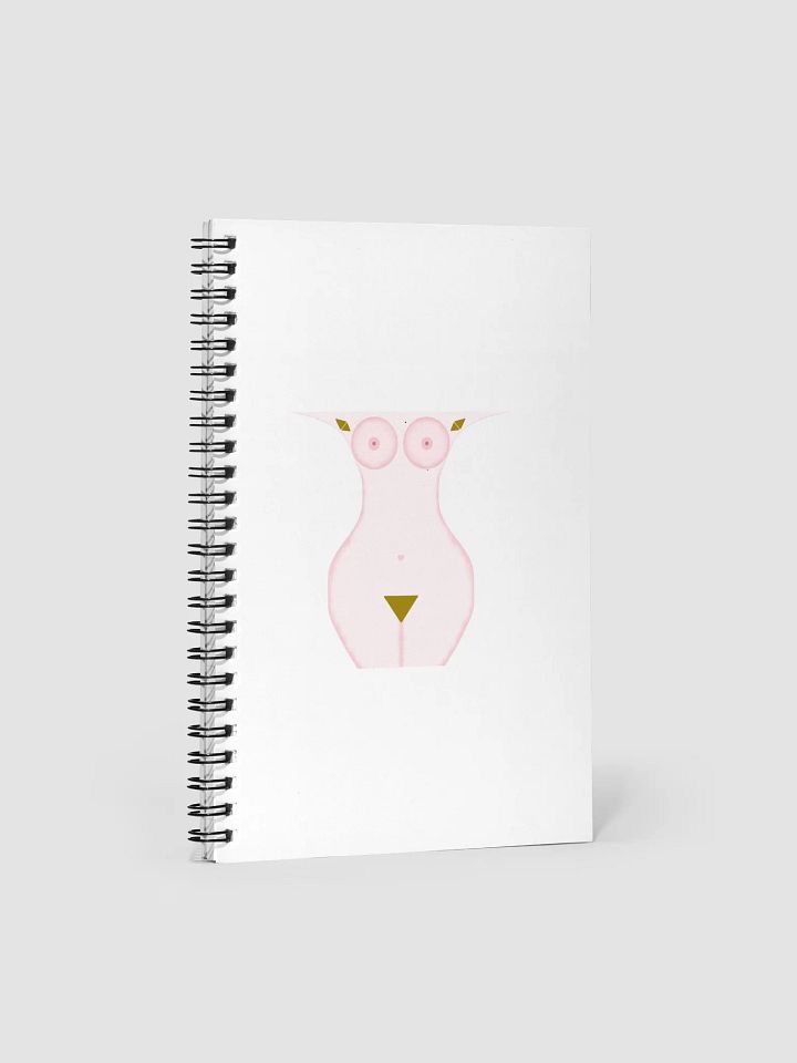 Abstracteros Customizable Spiral Notebook for Notes and Doodles product image (1)