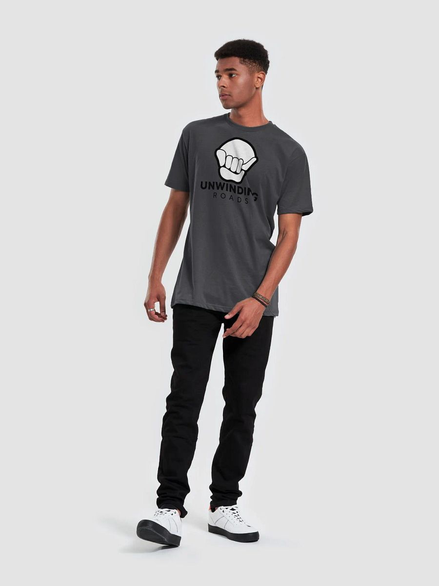 Silhouette Series Grey T-Shirt (Slim Fit Style) product image (5)