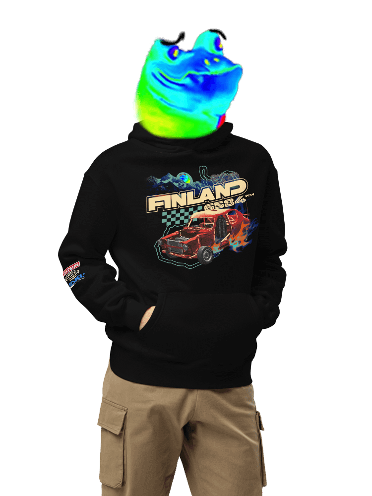 Finland Racing Hoodie product image (2)