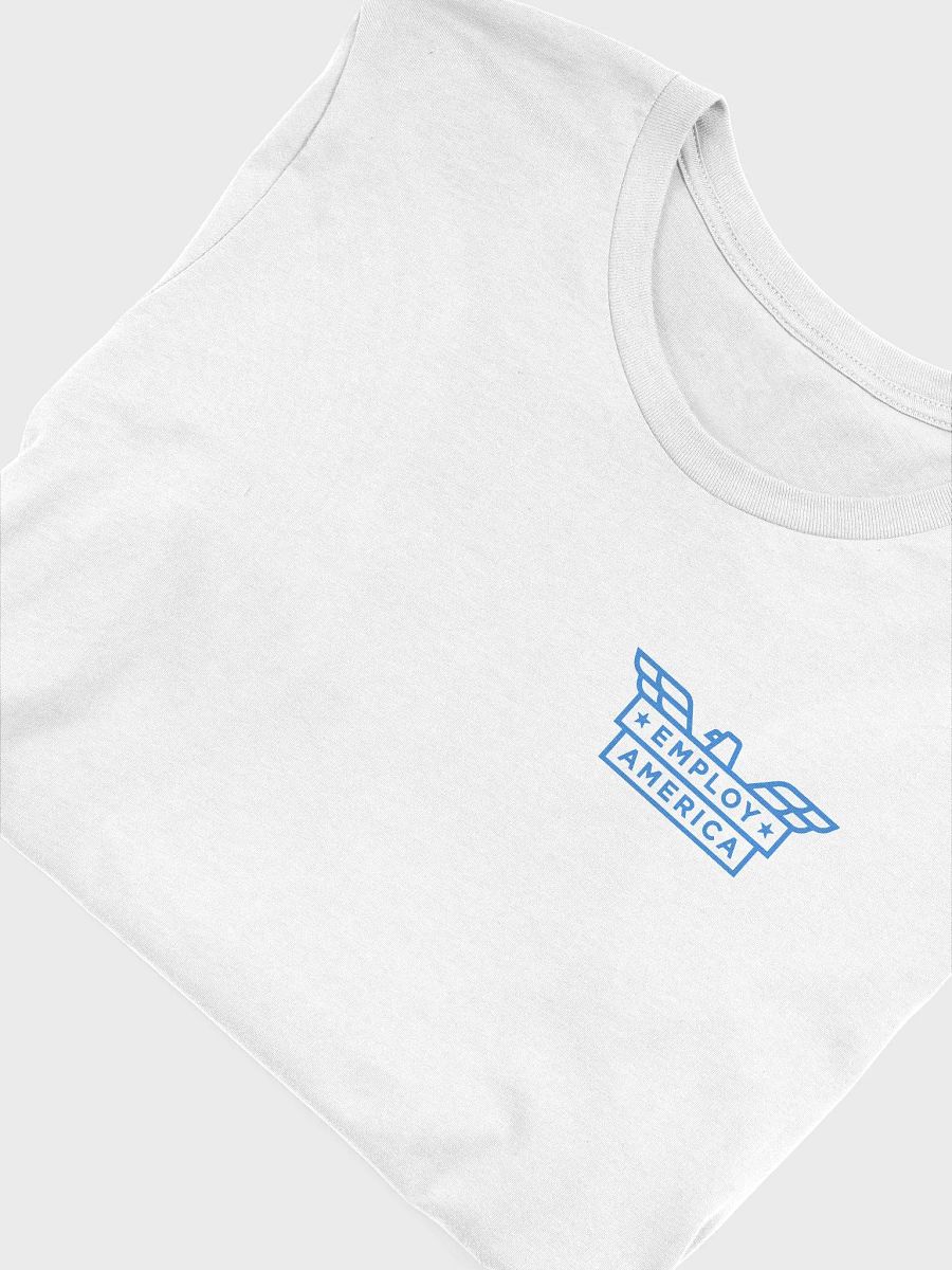 Employ America Logo T-Shirt - White product image (5)