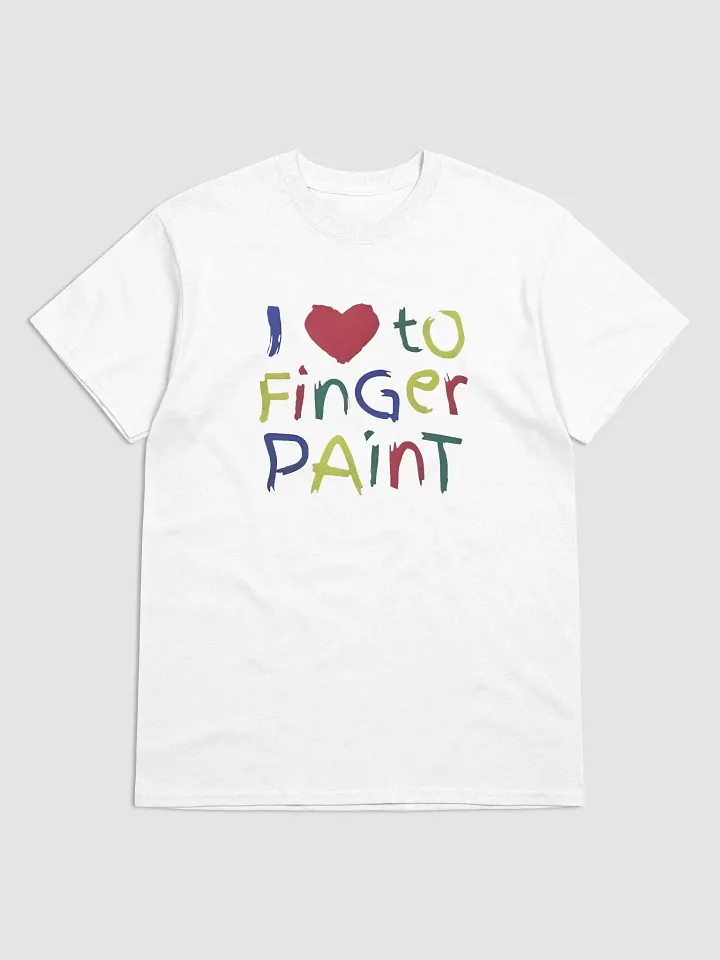 I Love To Finger Paint Shirt product image (11)