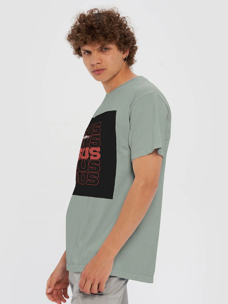 Man T-Shirt Jesus Both Side Garment-Dyed Heavyweight product image (6)