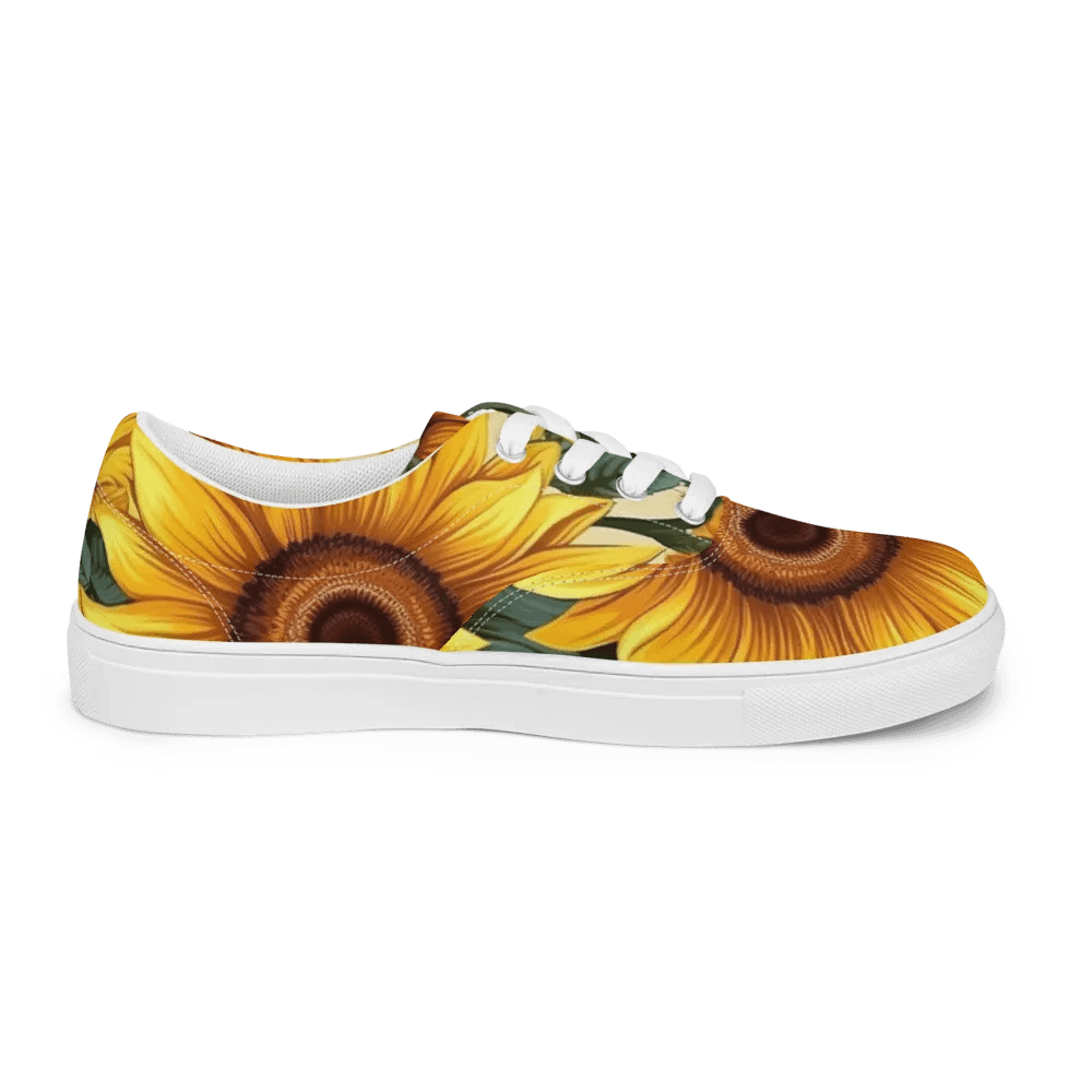 Sunflower Symphony Lace-Up Shoes product image (9)