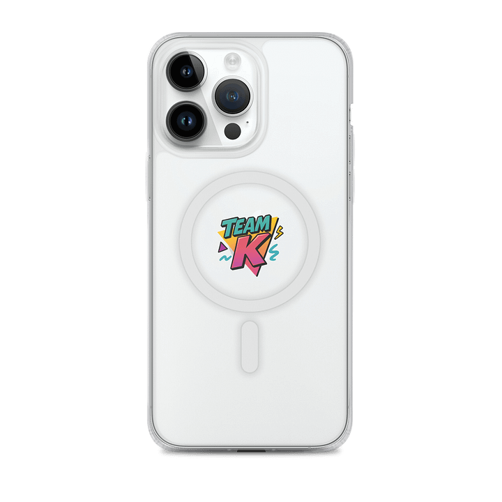 Team K 1990's Clear Case for iPhone product image (2)