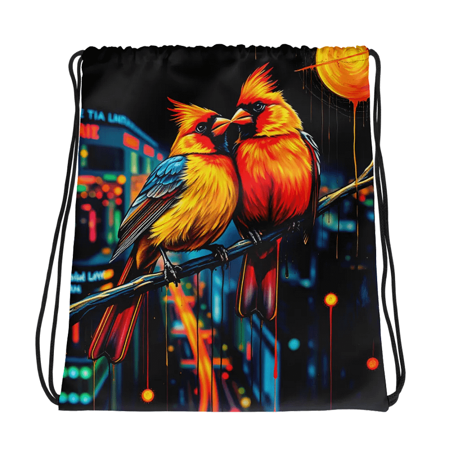 Vibrant Adventure Drawstring Backpack product image (1)