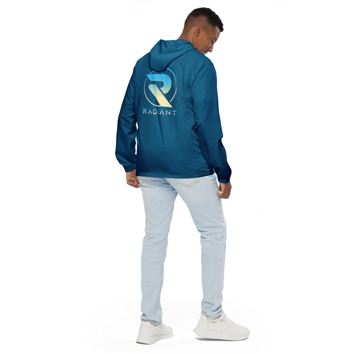 A Radiant Windbreaker Jacket (Blue) product image (2)