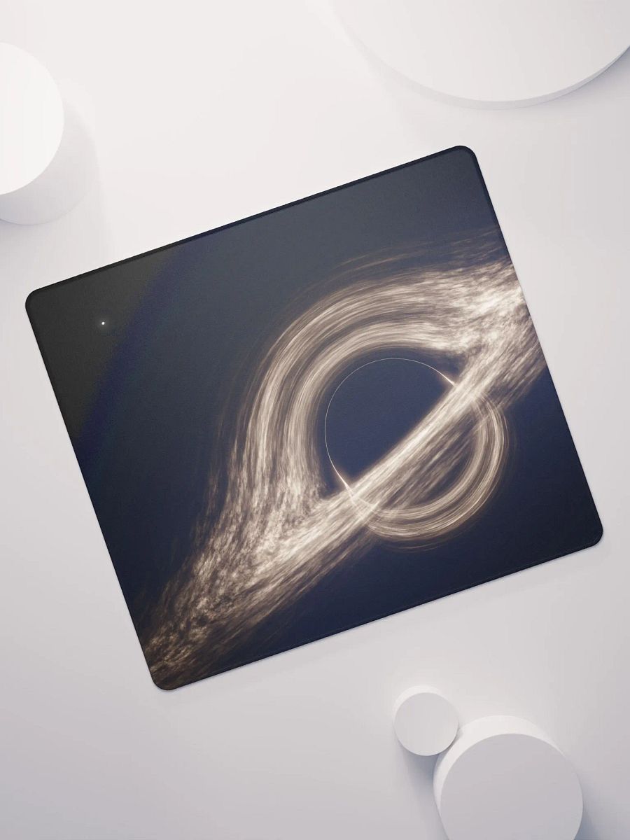 I WISH THAT I Black Hole Music Gaming Desk mat/Mousepad product image (11)