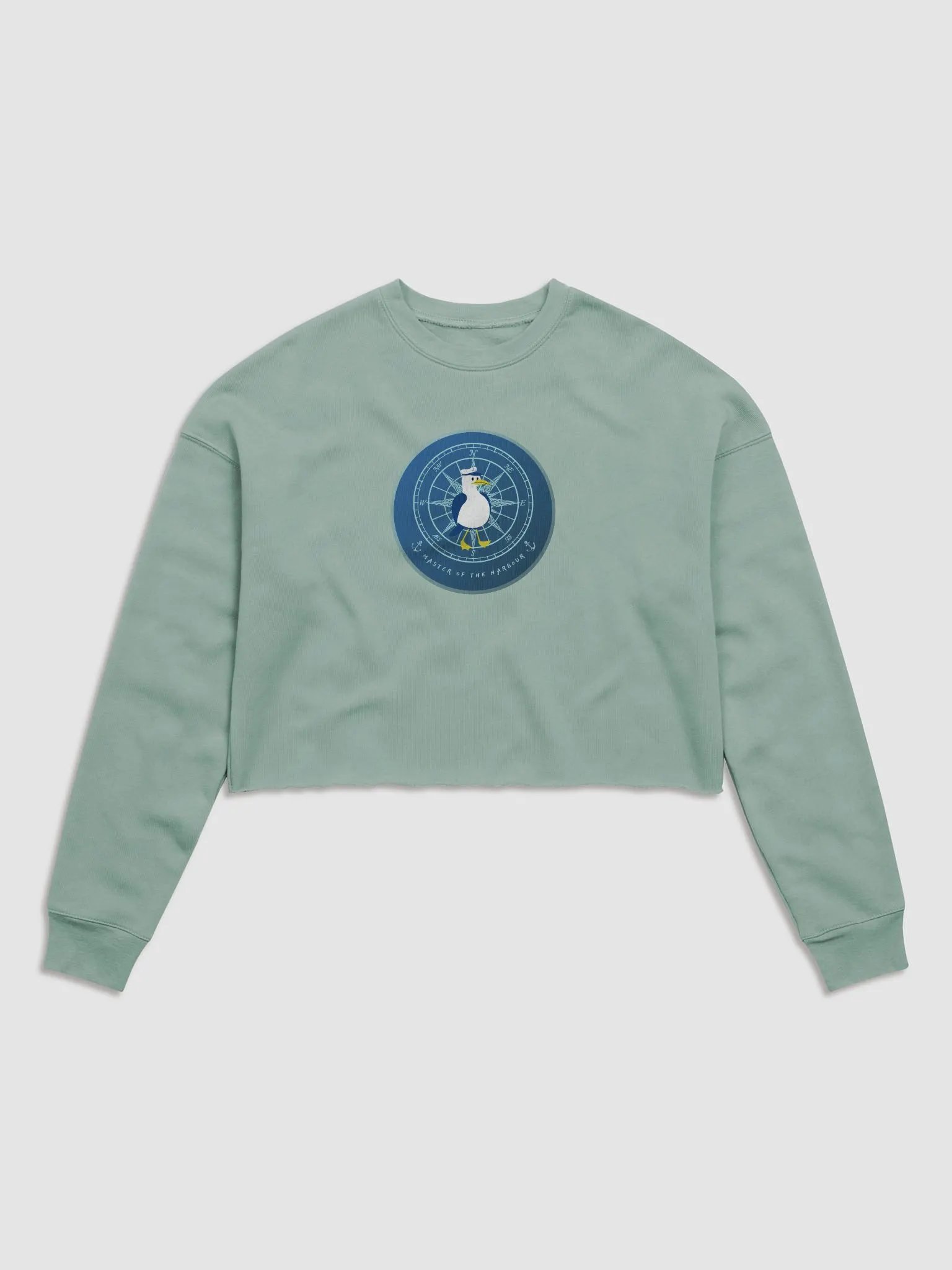 Master of the Harbour Seagull Crop Sweatshirt product image (1)
