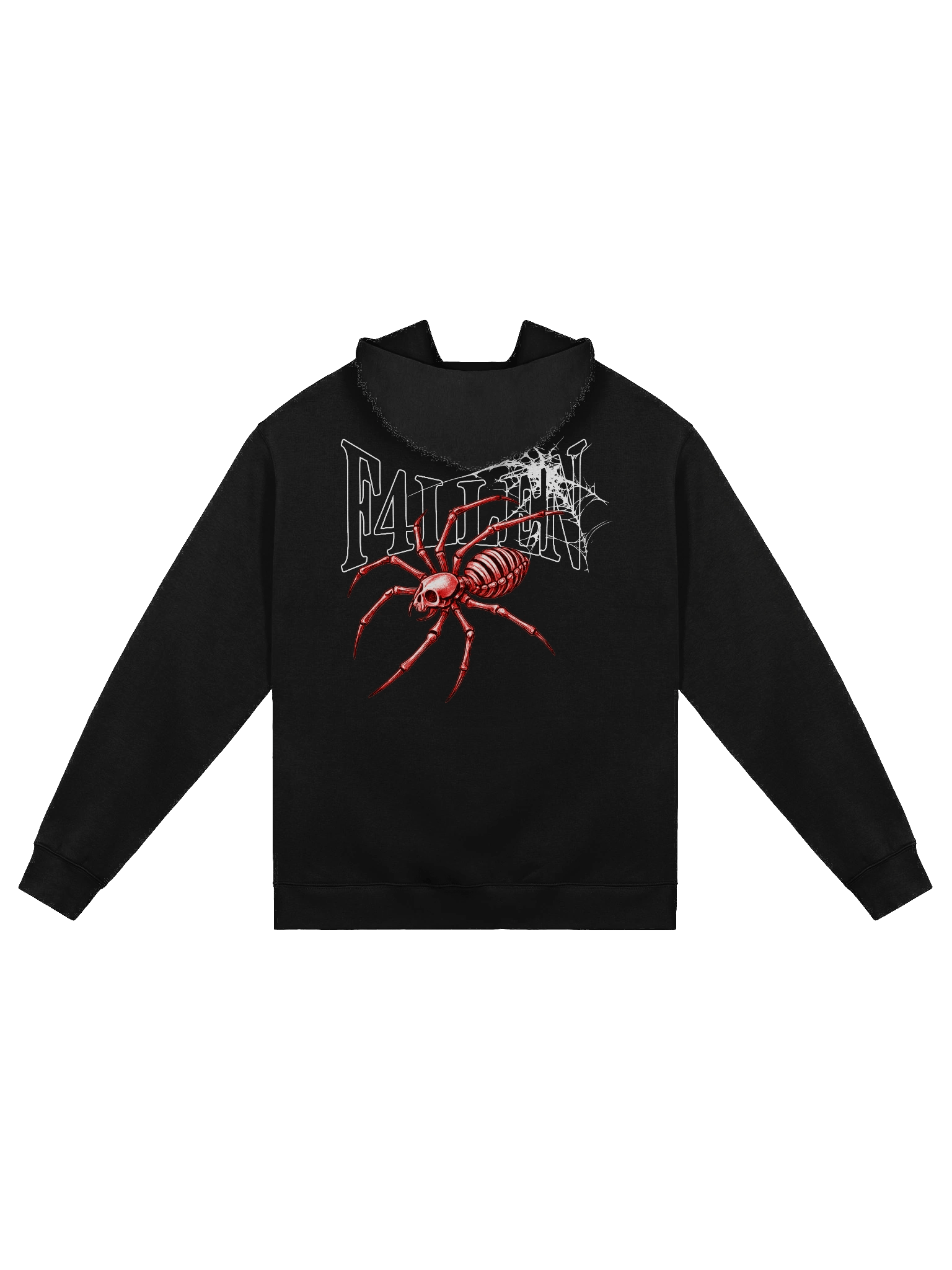 F4LLEN Spider Skeleton Hoodie [ Black ] product image (1)