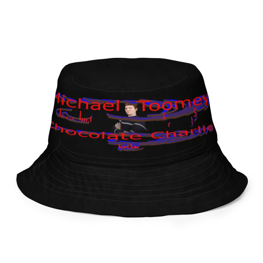 Michael Toomey As Chocolate Charlie 00 - Black - Reversible Bucket Hat product image (9)
