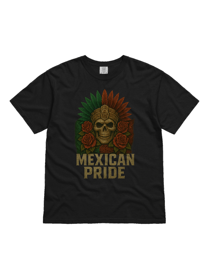 Mexican Pride Tee 💀🌹🇲🇽 product image (1)