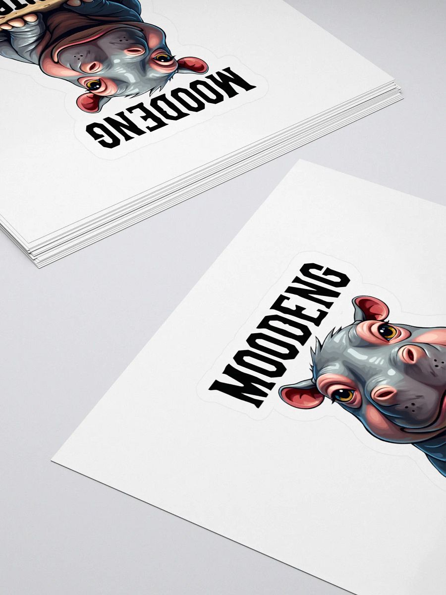 Moodeng Baby Hipo Sticker product image (4)