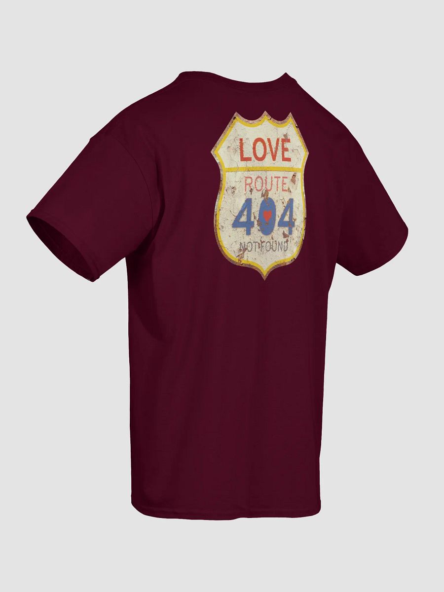 Funny 404 Not Found T-Shirt (Both Side) - Vintage Love Design for Tech Lovers & Geeks product image (63)