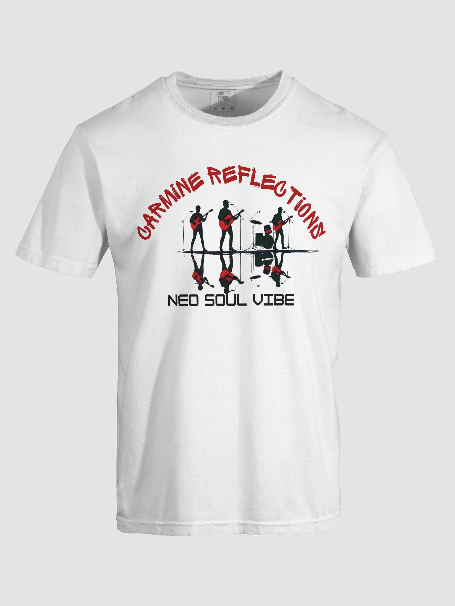 Carmine Reflections | Heavyweight T-Shirt | Men's White product image (7)