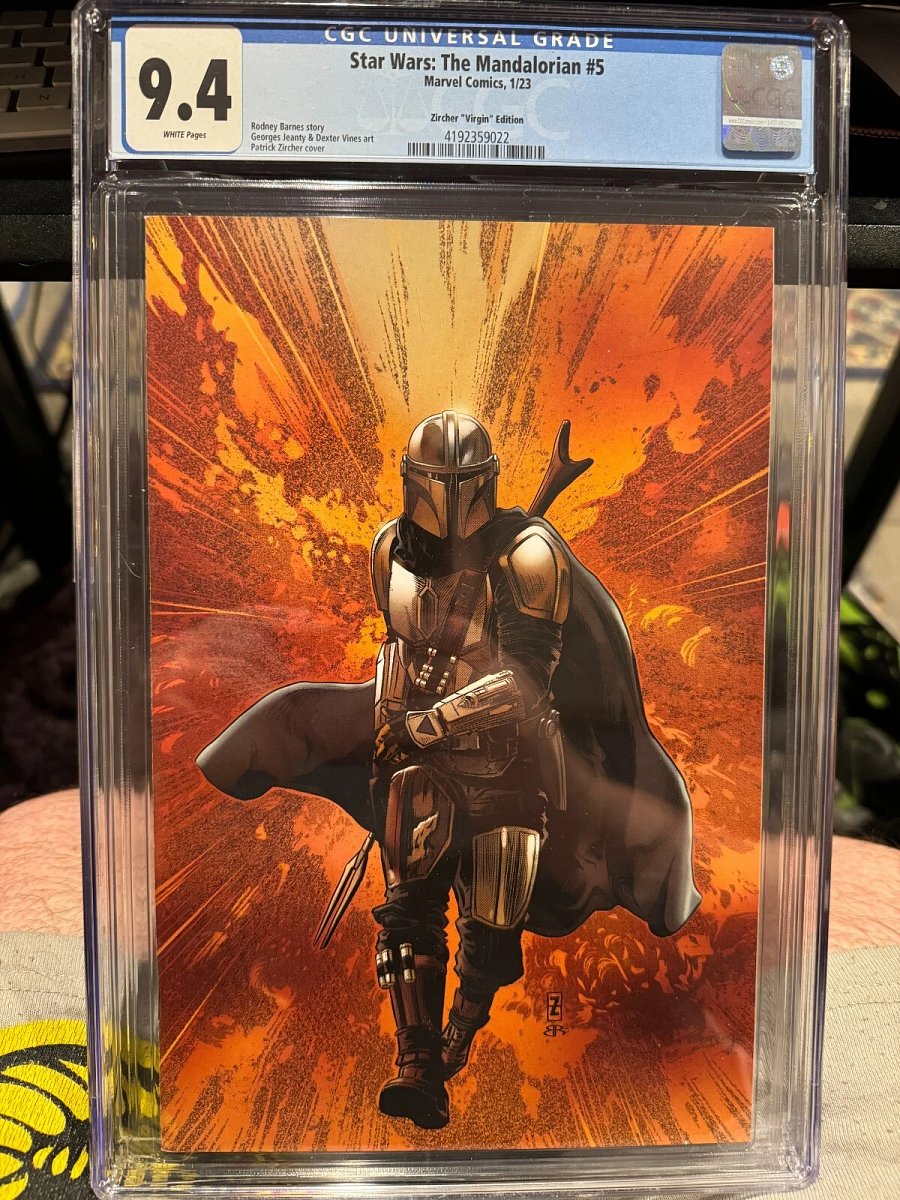 Star Wars: The Mandalorian #5 (2023) | CGC 9.4 | Patrick Zircher Virgin Variant Cover product image (1)