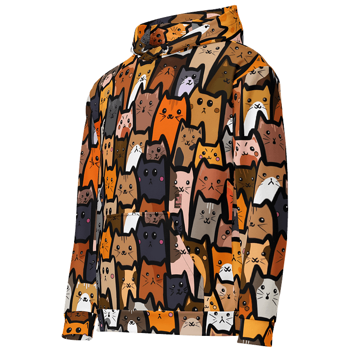 "Cats" Pullover Hoodie product image (2)