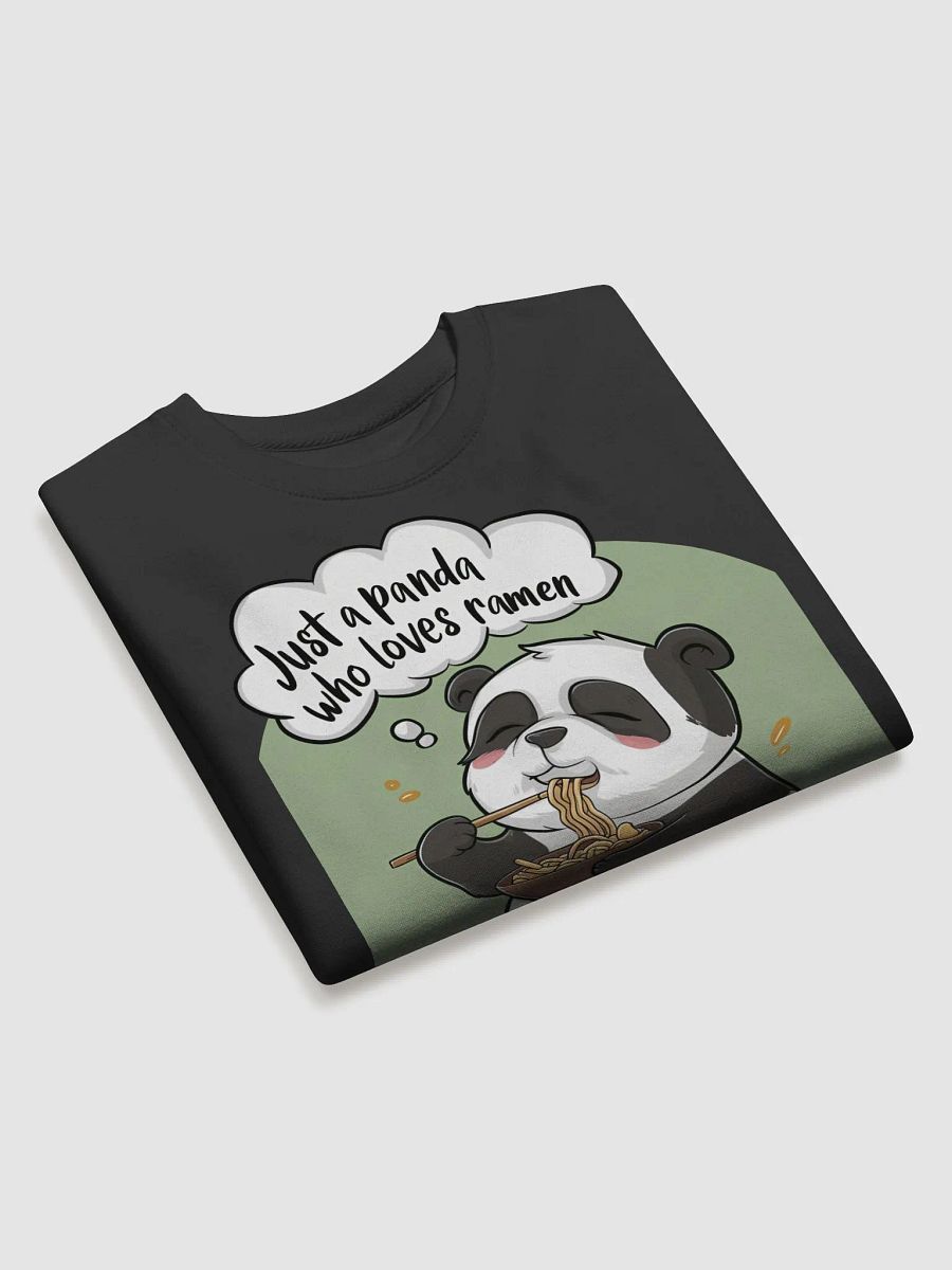 Panda Eating Ramen Sweatshirt product image (3)