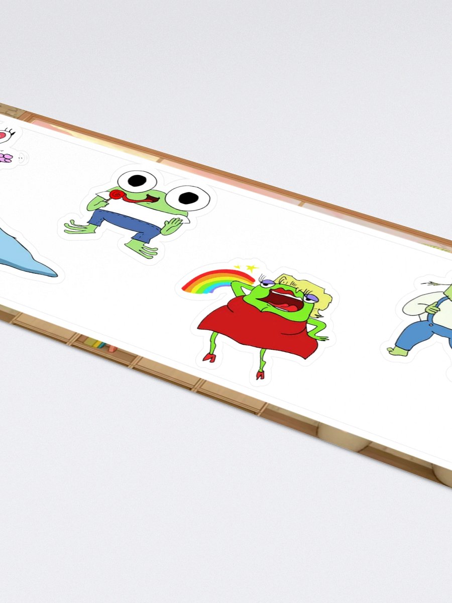 Frogathon Sticker Sheet product image (4)