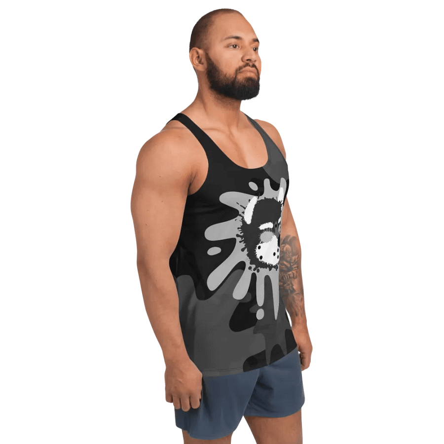 Dark Chaos Splatter Tank - White product image (5)