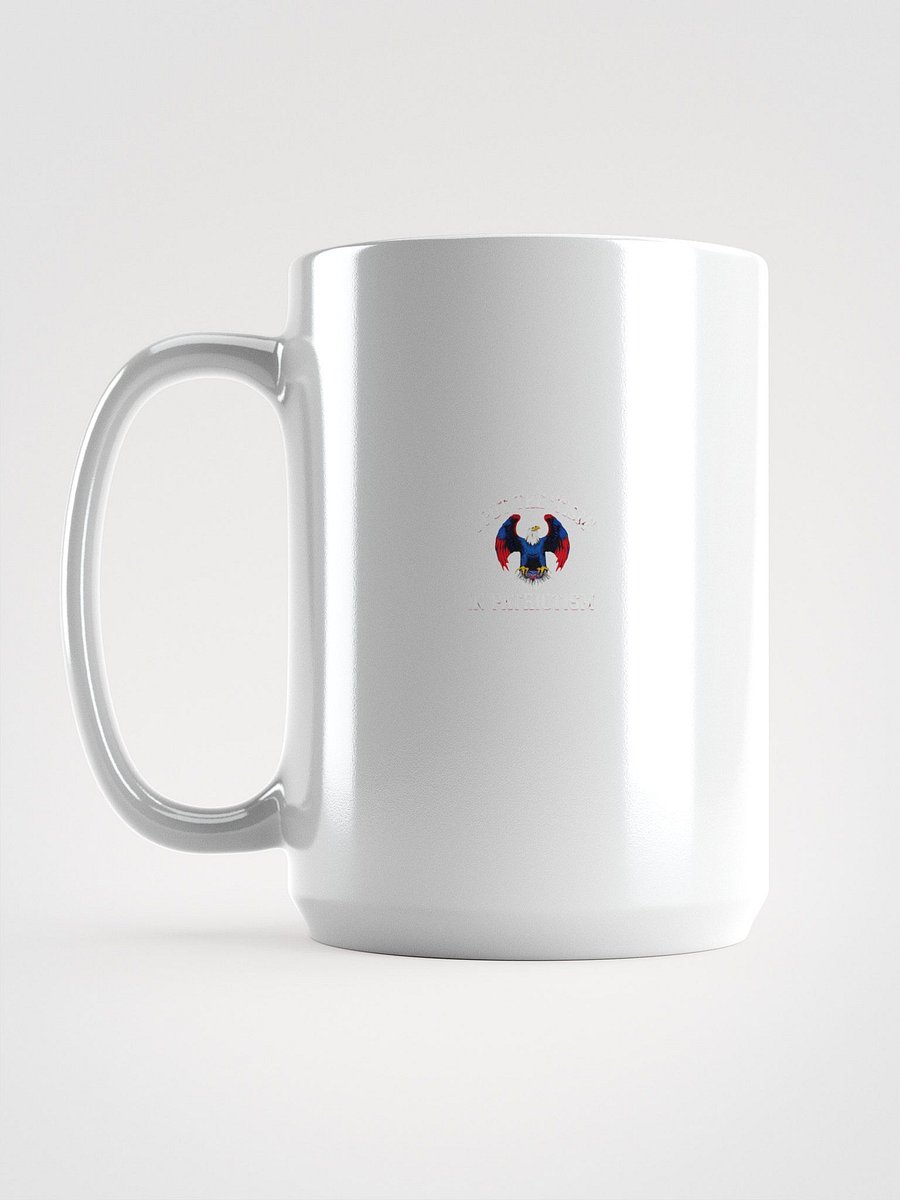 Patriotic Eagle White Glossy Mug product image (1)