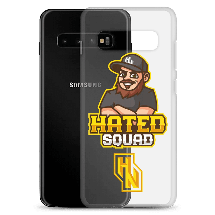 Hated Squad H Logo Clear Samsung® Case product image (20)