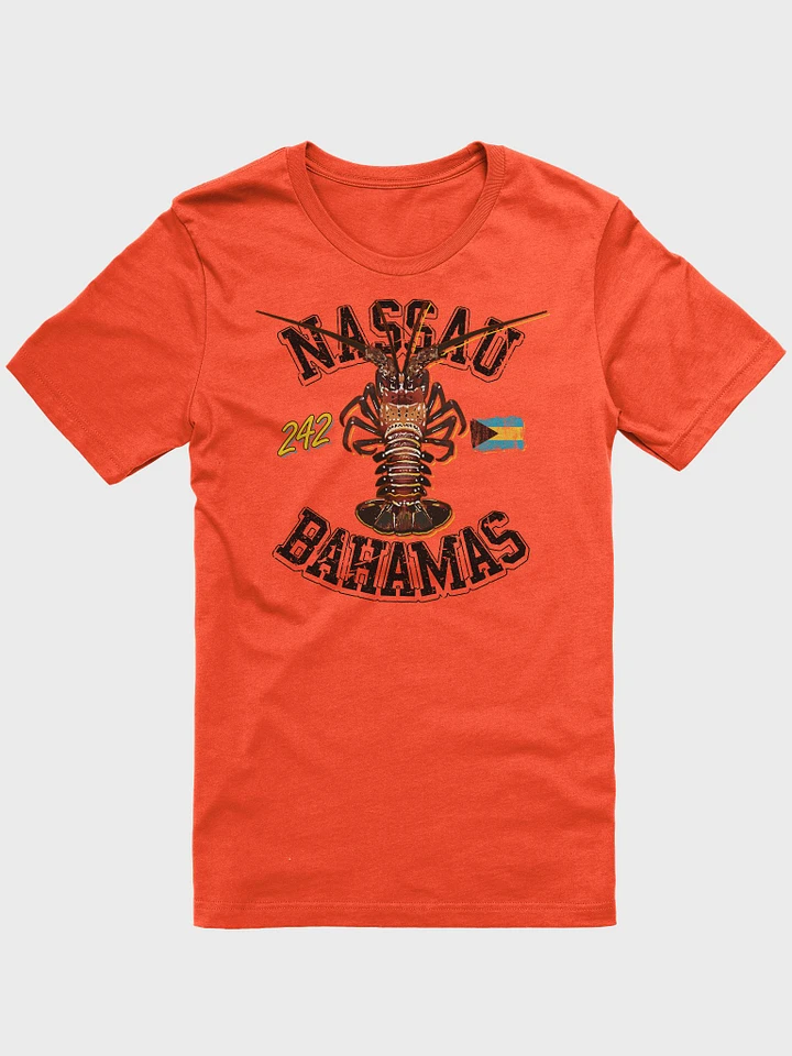 Nassau Bahamas Shirt : Spiny Lobster : Bahamas Flag : 242 product image (2)