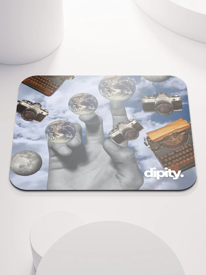 dipity - another earth collage mouse pad product image (1)